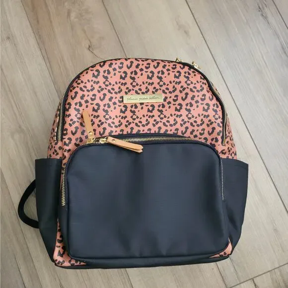 Petunia Pickle Bottom Diaper Backpack in Leopard District Backpack OS - Picture 15 of 16